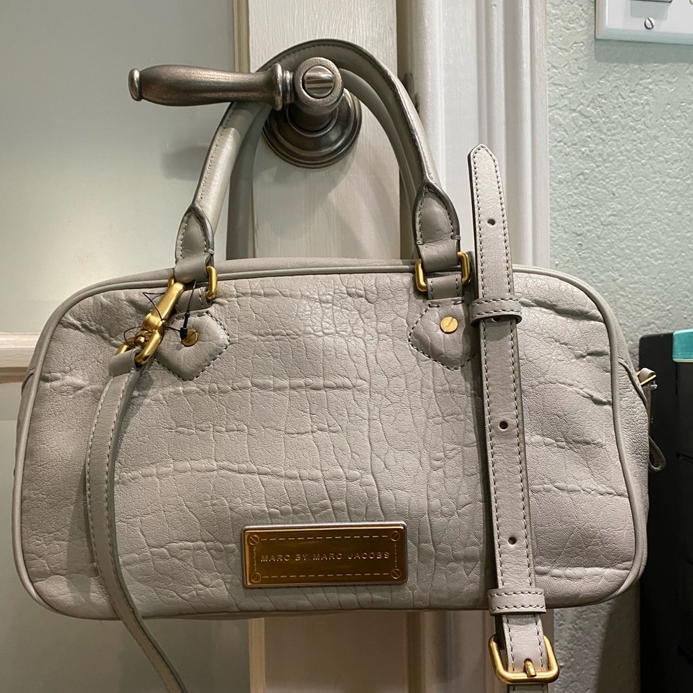 MARC by Marc Jacobs Lite Grey Leather HandBag